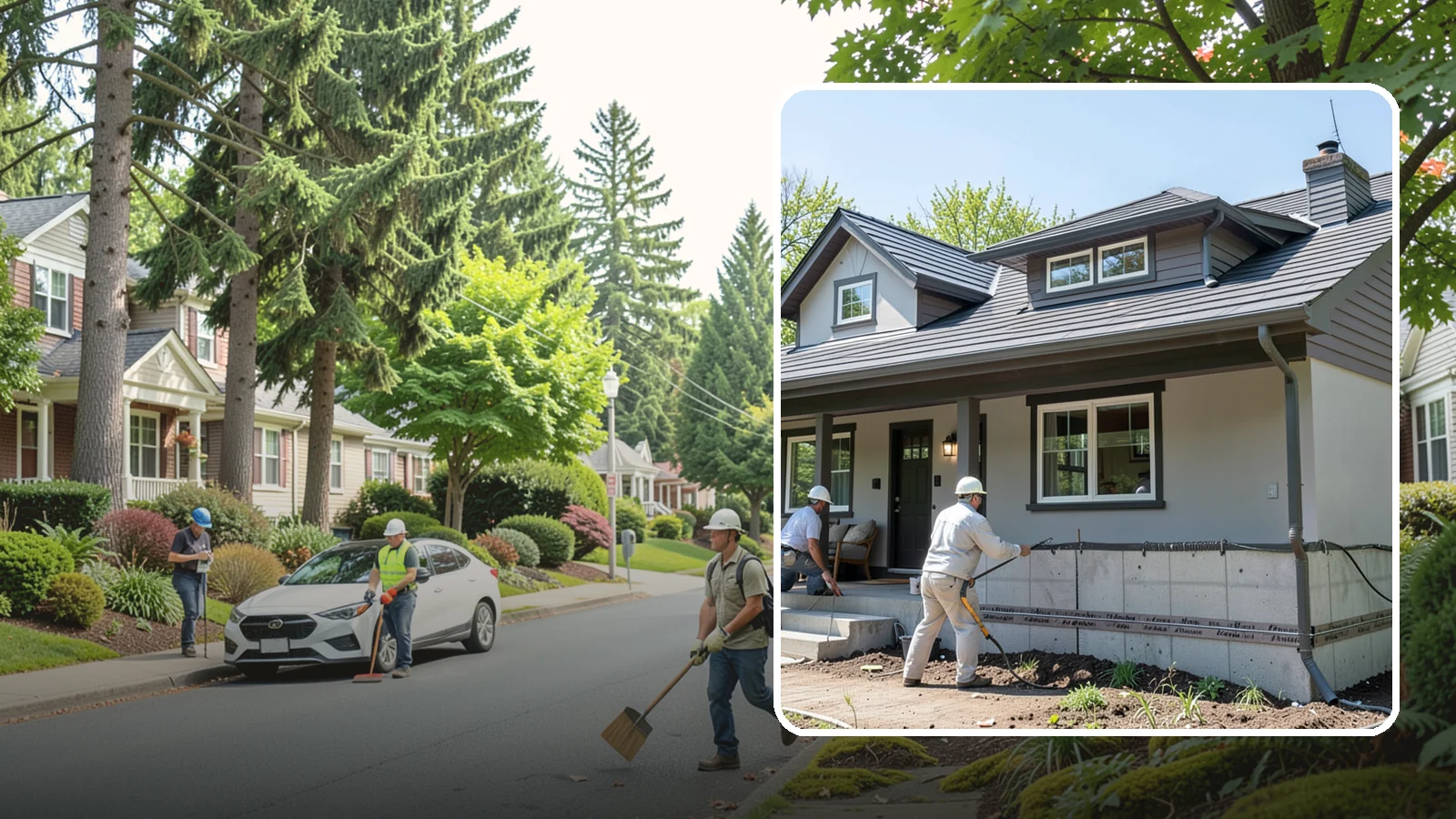 Foundation Waterproofing in Beaux Arts Village, King County, WA - We waterproof foundation walls with layered barriers that keep wet Puget Sound soils from reaching the concrete.