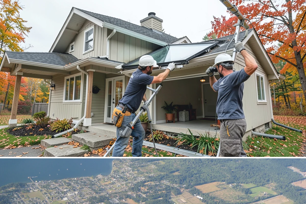 Foundation Waterproofing in Coupeville, Island County, WA - Exterior waterproofing is best tackled in drier weather when excavations stay stable, ahead of the heavy Northwest rains.