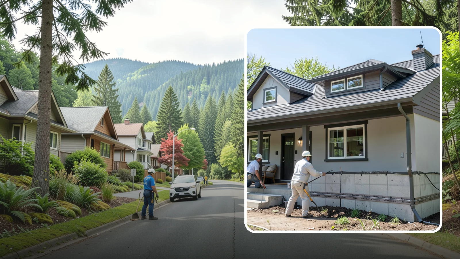 Foundation Waterproofing in Darrington, Snohomish County, WA - We waterproof foundation walls with layered barriers that keep wet Puget Sound soils from reaching the concrete.