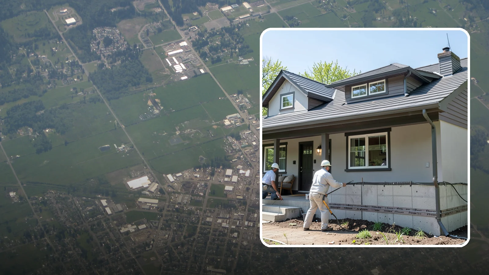 Foundation Waterproofing in Enumclaw, King County, WA - We waterproof foundation walls with layered barriers that keep wet Puget Sound soils from reaching the concrete.