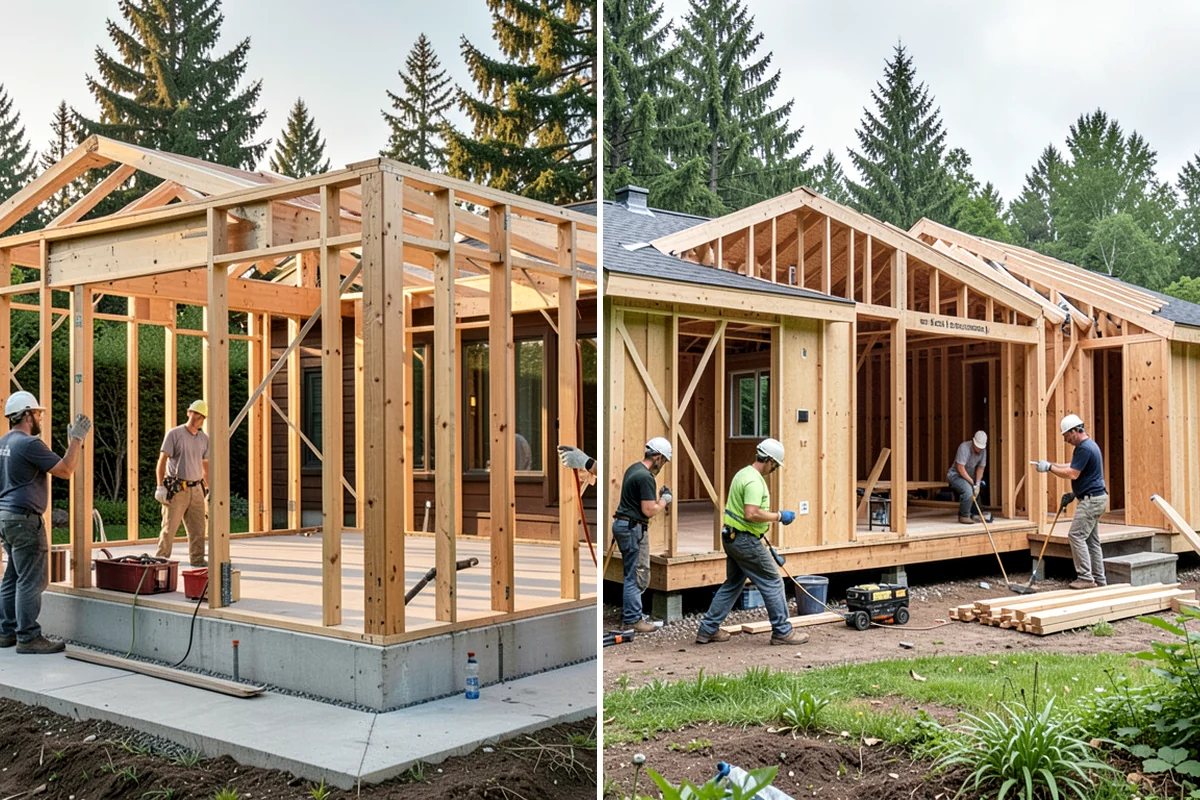Foundation Waterproofing in Fircrest, Pierce County, WA - Excavate and clean the foundation wall to bare concrete