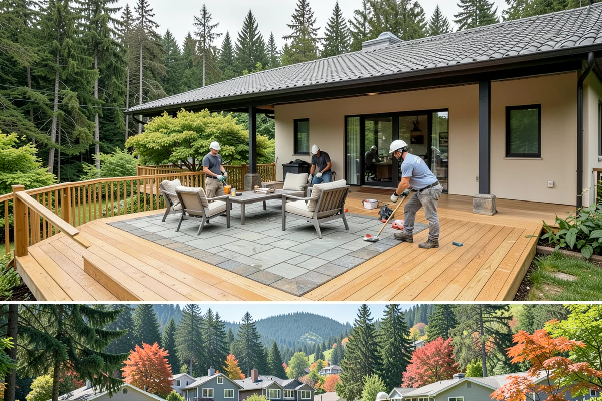 Foundation Waterproofing in Fircrest, Pierce County, WA - Exterior waterproofing is best tackled in drier weather when excavations stay stable, ahead of the heavy Northwest rains.