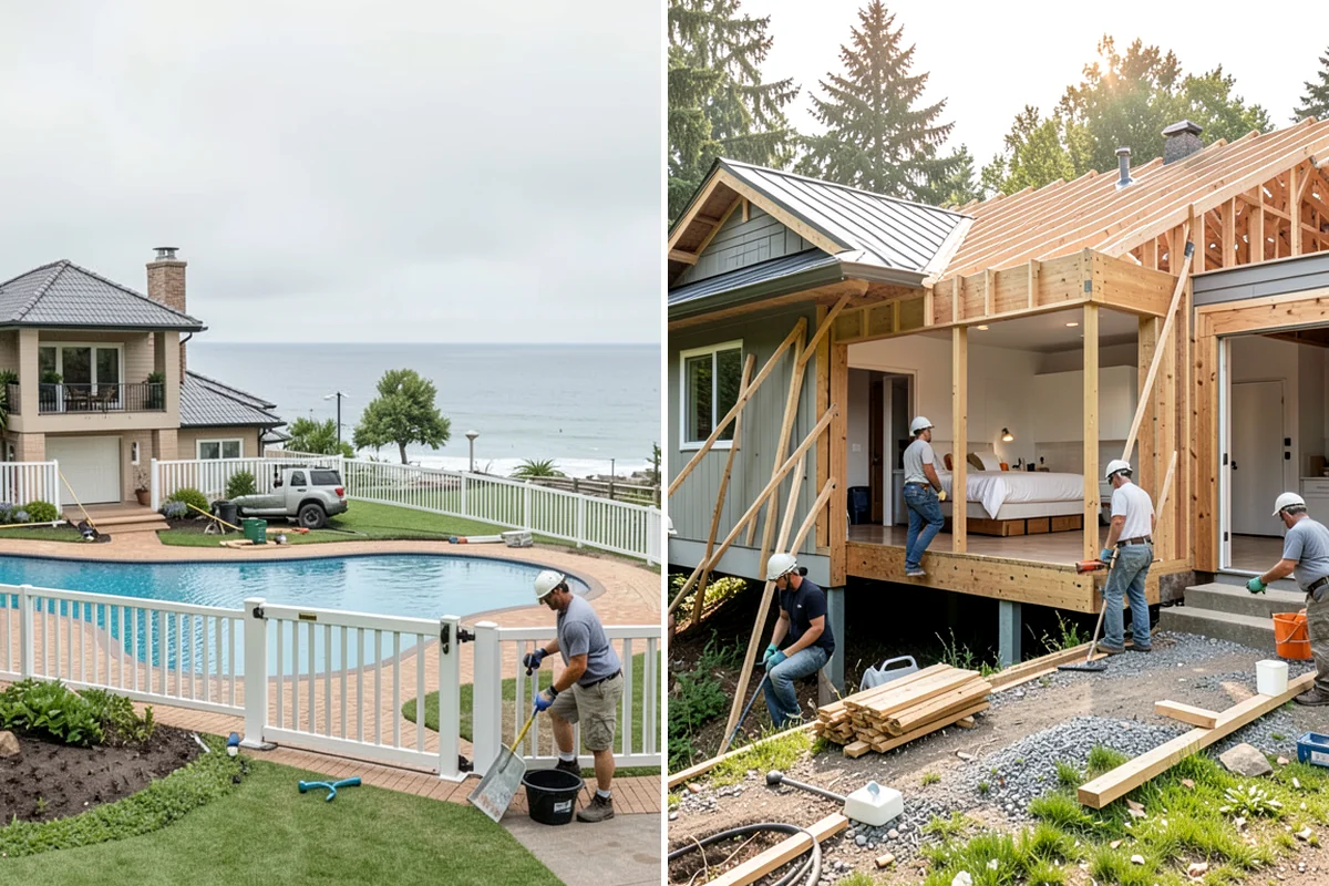 Foundation Waterproofing in Gig Harbor, Pierce County, WA - Excavate and clean the foundation wall to bare concrete