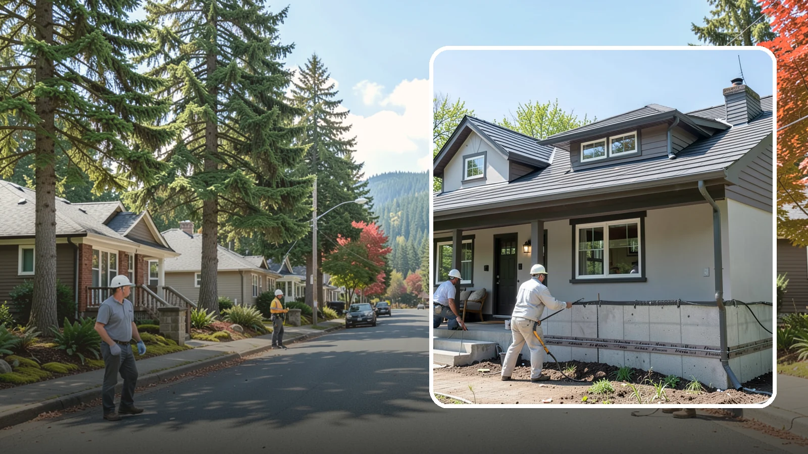 Foundation Waterproofing in Hunts Point, King County, WA - We waterproof foundation walls with layered barriers that keep wet Puget Sound soils from reaching the concrete.