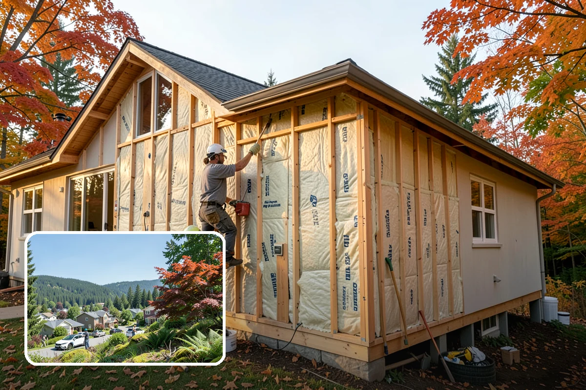 Foundation Waterproofing in Index, Snohomish County, WA - A sealed exterior barrier against groundwater intrusion