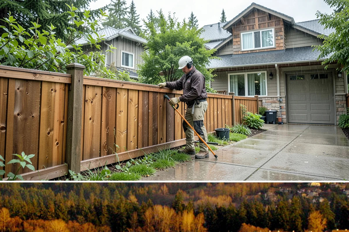 Foundation Waterproofing in Kenmore, King County, WA - Exterior waterproofing is best tackled in drier weather when excavations stay stable, ahead of the heavy Northwest rains.