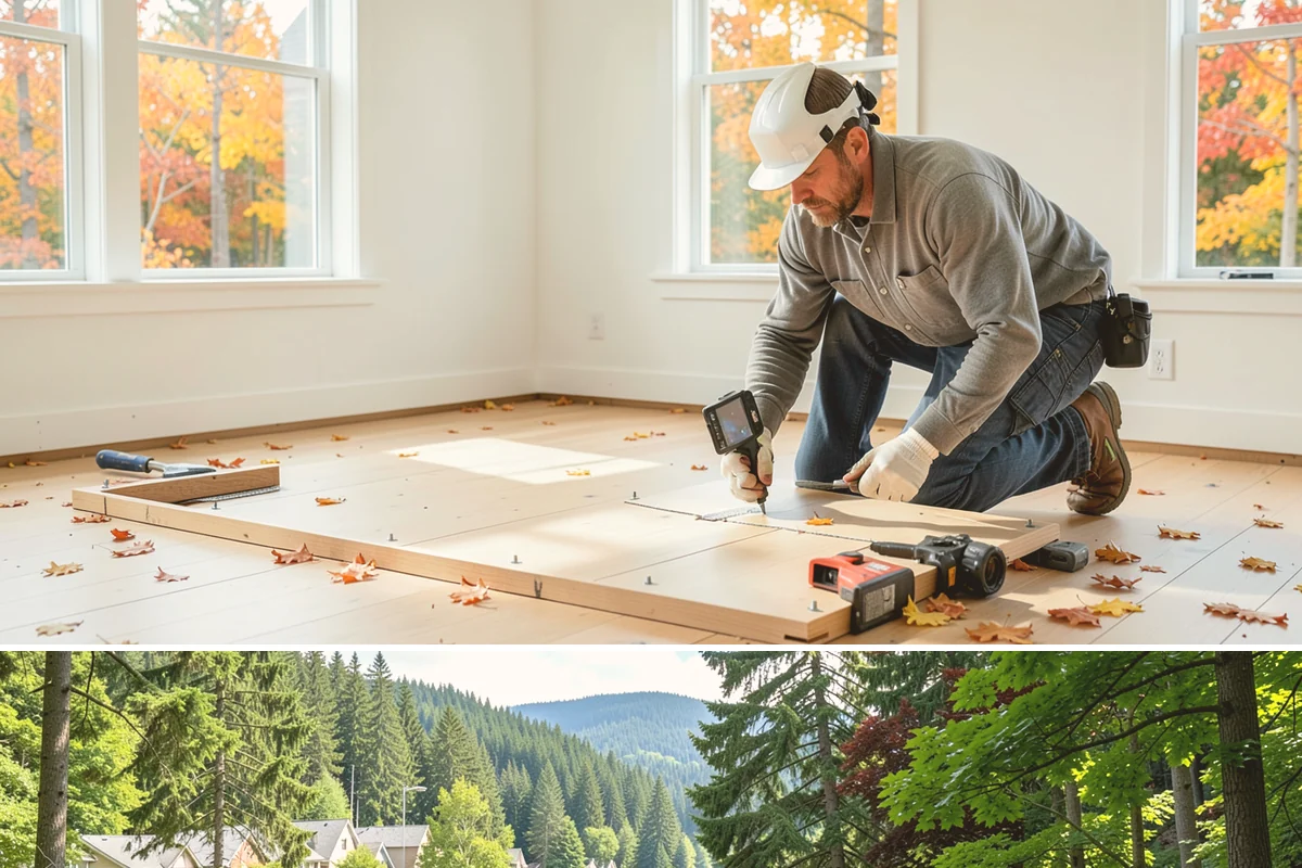 Foundation Waterproofing in Lake Forest Park, King County, WA - Exterior waterproofing is best tackled in drier weather when excavations stay stable, ahead of the heavy Northwest rains.