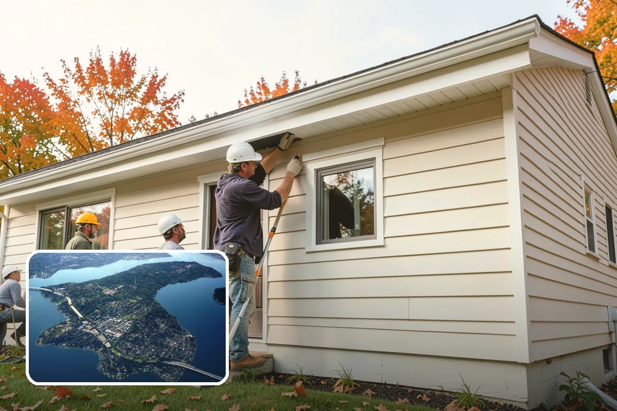 Foundation Waterproofing in Mercer Island, King County, WA - A sealed exterior barrier against groundwater intrusion
