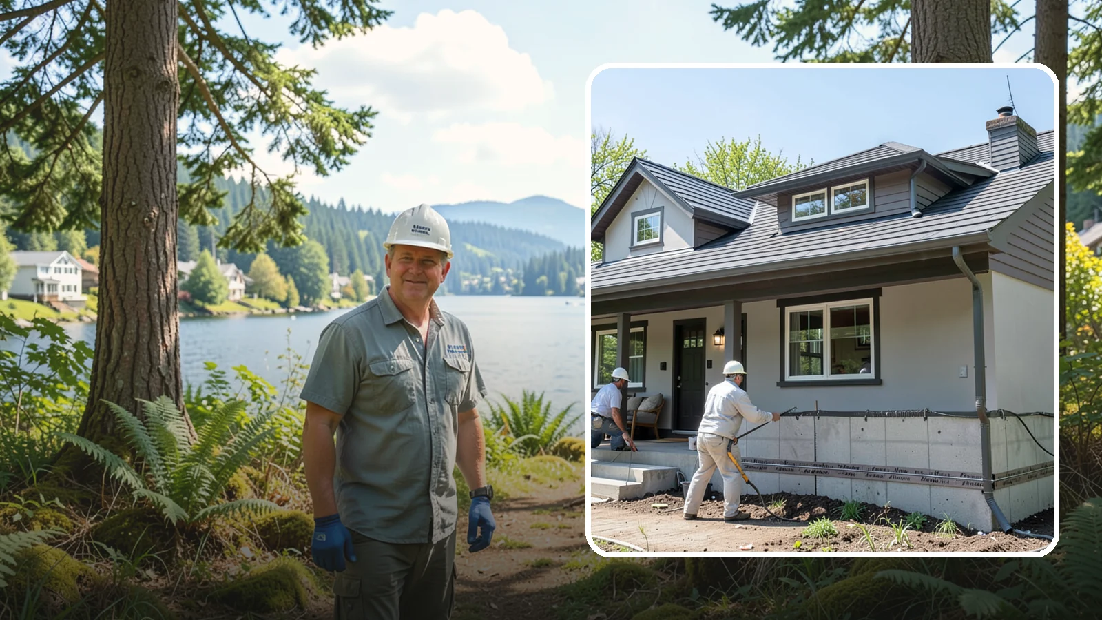 Foundation Waterproofing in Milton, King County, WA - We waterproof foundation walls with layered barriers that keep wet Puget Sound soils from reaching the concrete.