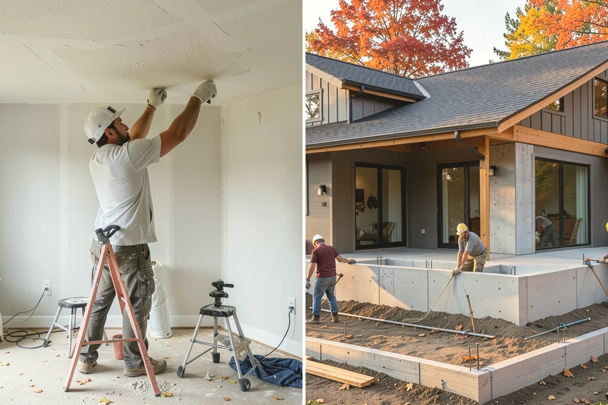Foundation Waterproofing in North Bend, King County, WA - Excavate and clean the foundation wall to bare concrete