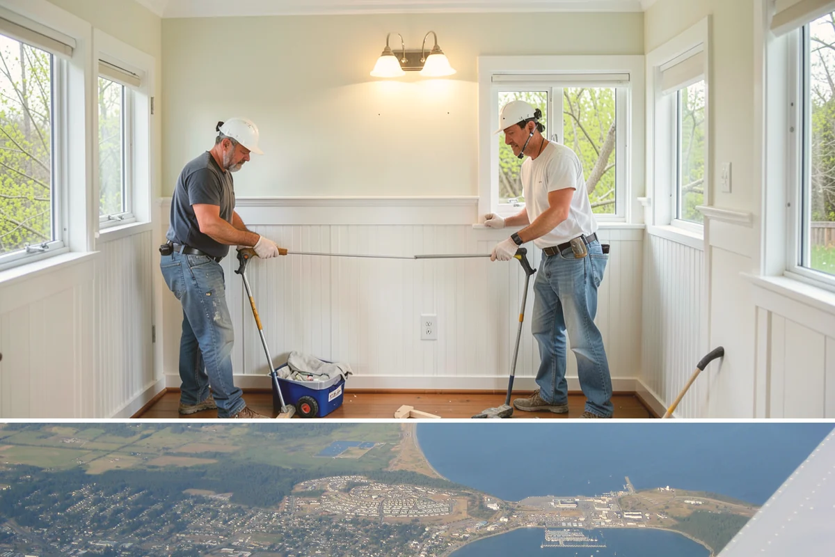 Foundation Waterproofing in Oak Harbor, Island County, WA - Exterior waterproofing is best tackled in drier weather when excavations stay stable, ahead of the heavy Northwest rains.