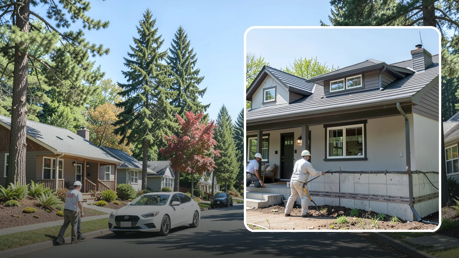 Foundation Waterproofing in Orting, Pierce County, WA - We waterproof foundation walls with layered barriers that keep wet Puget Sound soils from reaching the concrete.