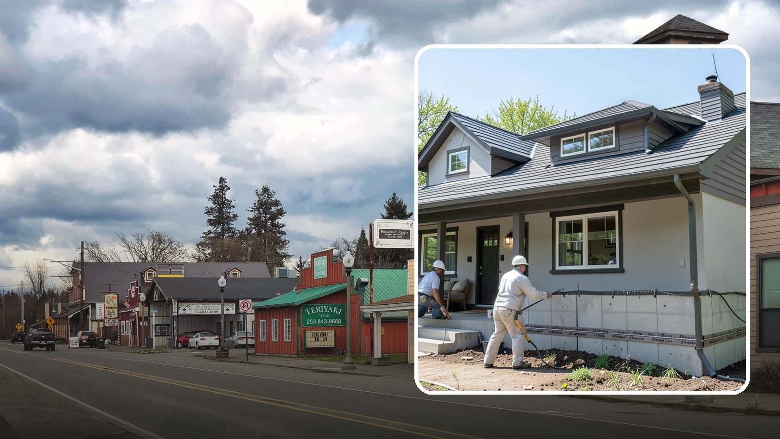 Foundation Waterproofing in Roy, Pierce County, WA - We waterproof foundation walls with layered barriers that keep wet Puget Sound soils from reaching the concrete.