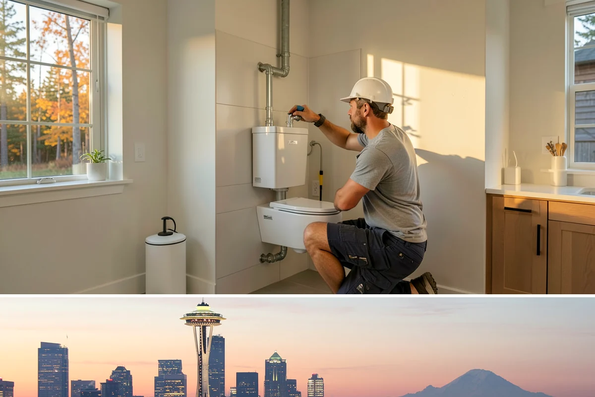 Foundation Waterproofing in Seattle, King County, WA - Exterior waterproofing is best tackled in drier weather when excavations stay stable, ahead of the heavy Northwest rains.