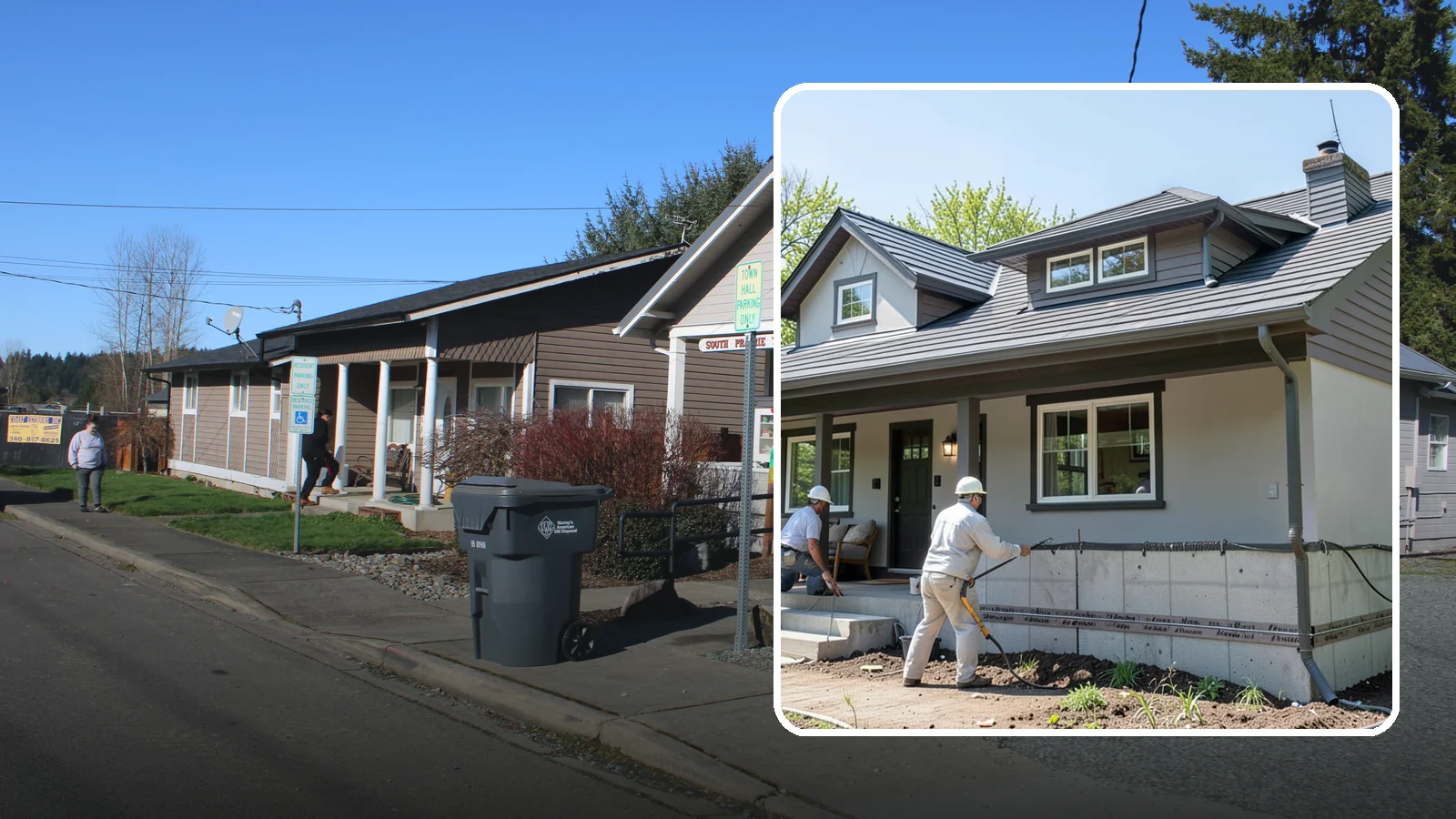 Foundation Waterproofing in South Prairie, Pierce County, WA - We waterproof foundation walls with layered barriers that keep wet Puget Sound soils from reaching the concrete.