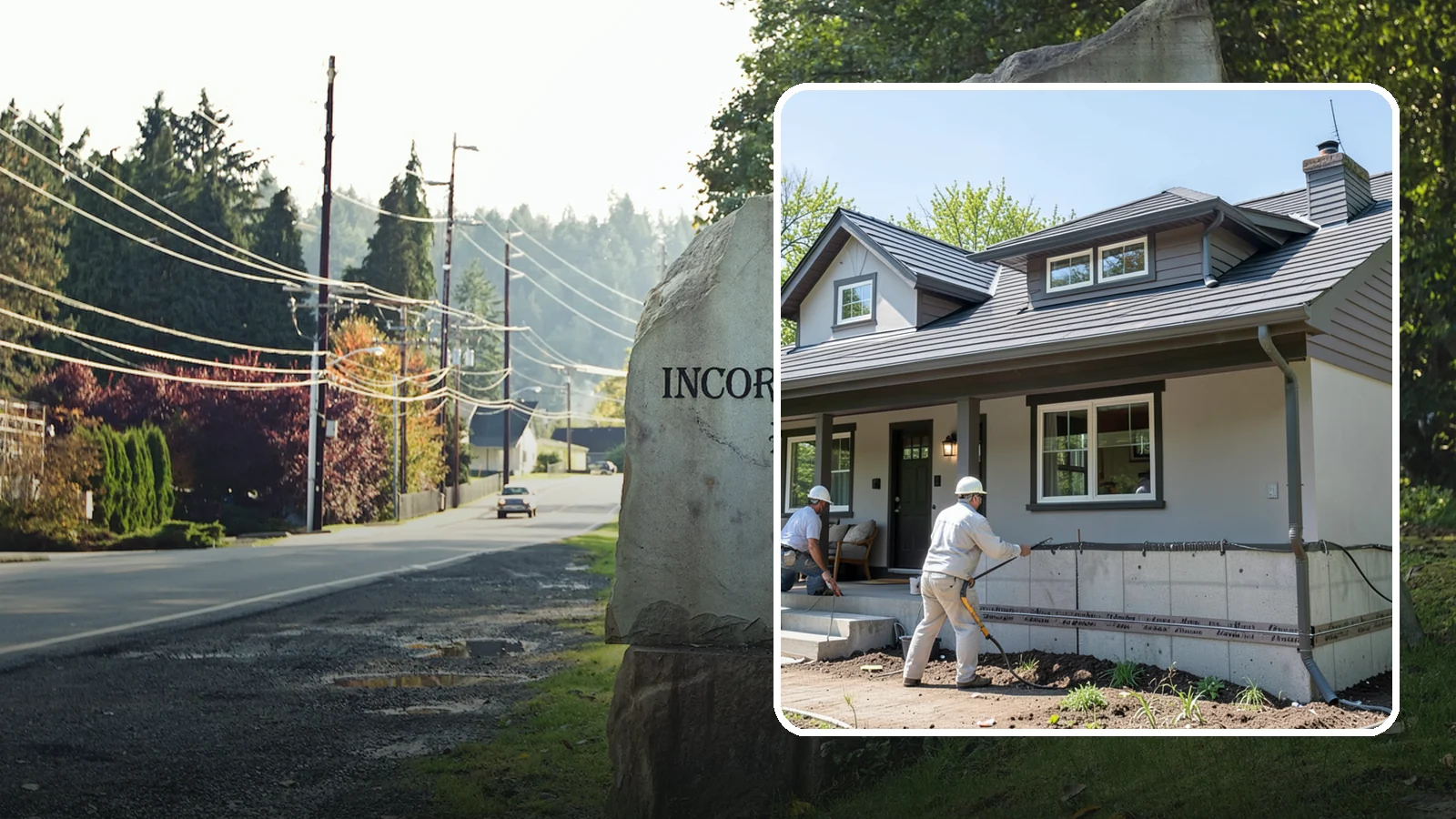 Foundation Waterproofing in Wilkeson, Pierce County, WA - We waterproof foundation walls with layered barriers that keep wet Puget Sound soils from reaching the concrete.