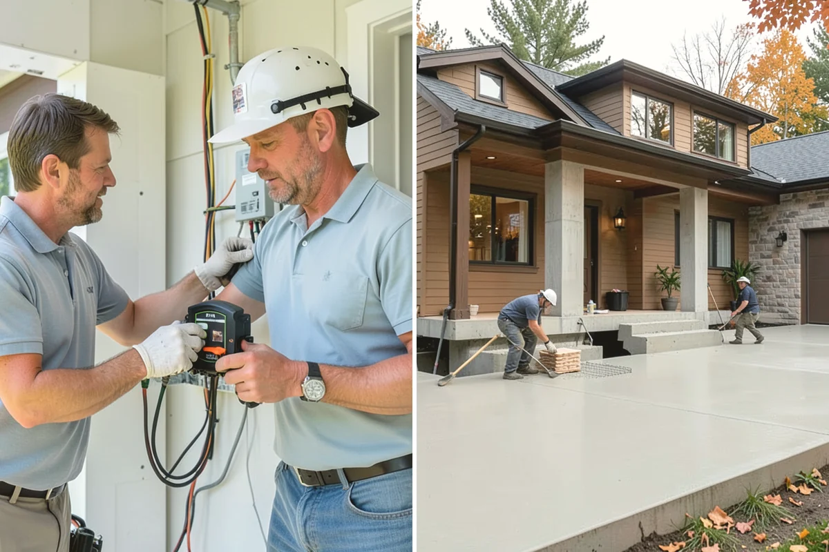 Foundation Waterproofing in Yarrow Point, King County, WA - Excavate and clean the foundation wall to bare concrete