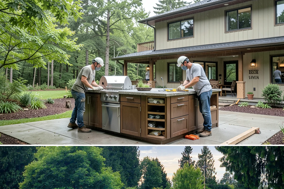 Four-Season Room Construction in Bonney Lake, Pierce County, WA - We schedule framing and dry-in for the drier season so the insulated envelope is sealed before winter.