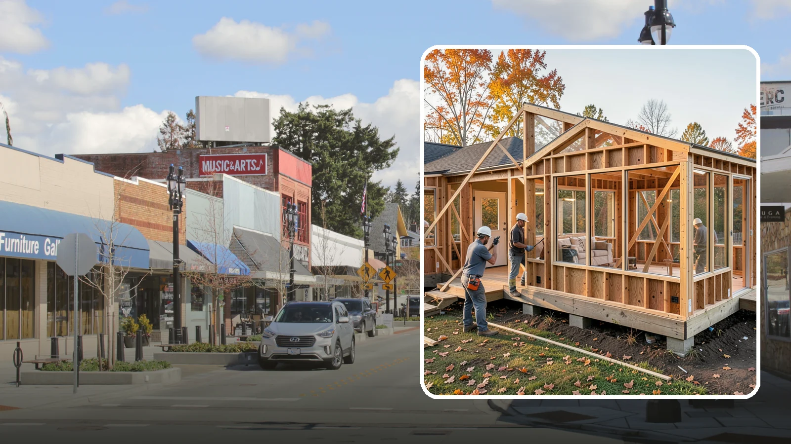 Four-Season Room Construction in Bothell, King County, WA - A fully insulated, climate-controlled room addition usable comfortably all year.