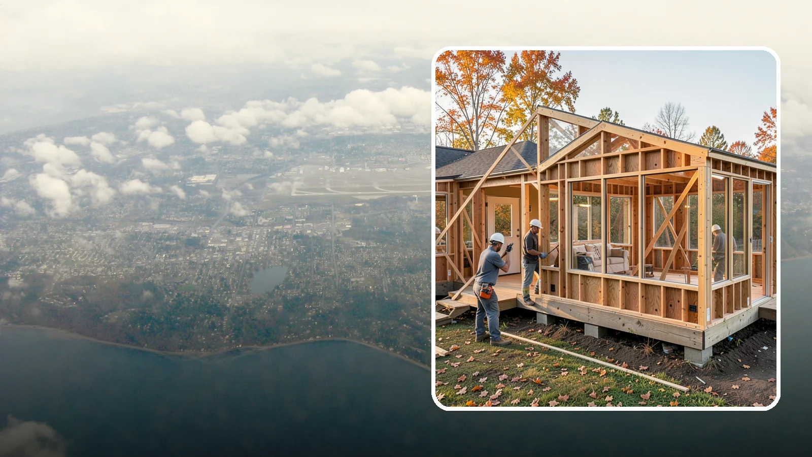 Four-Season Room Construction in Burien, King County, WA - A fully insulated, climate-controlled room addition usable comfortably all year.