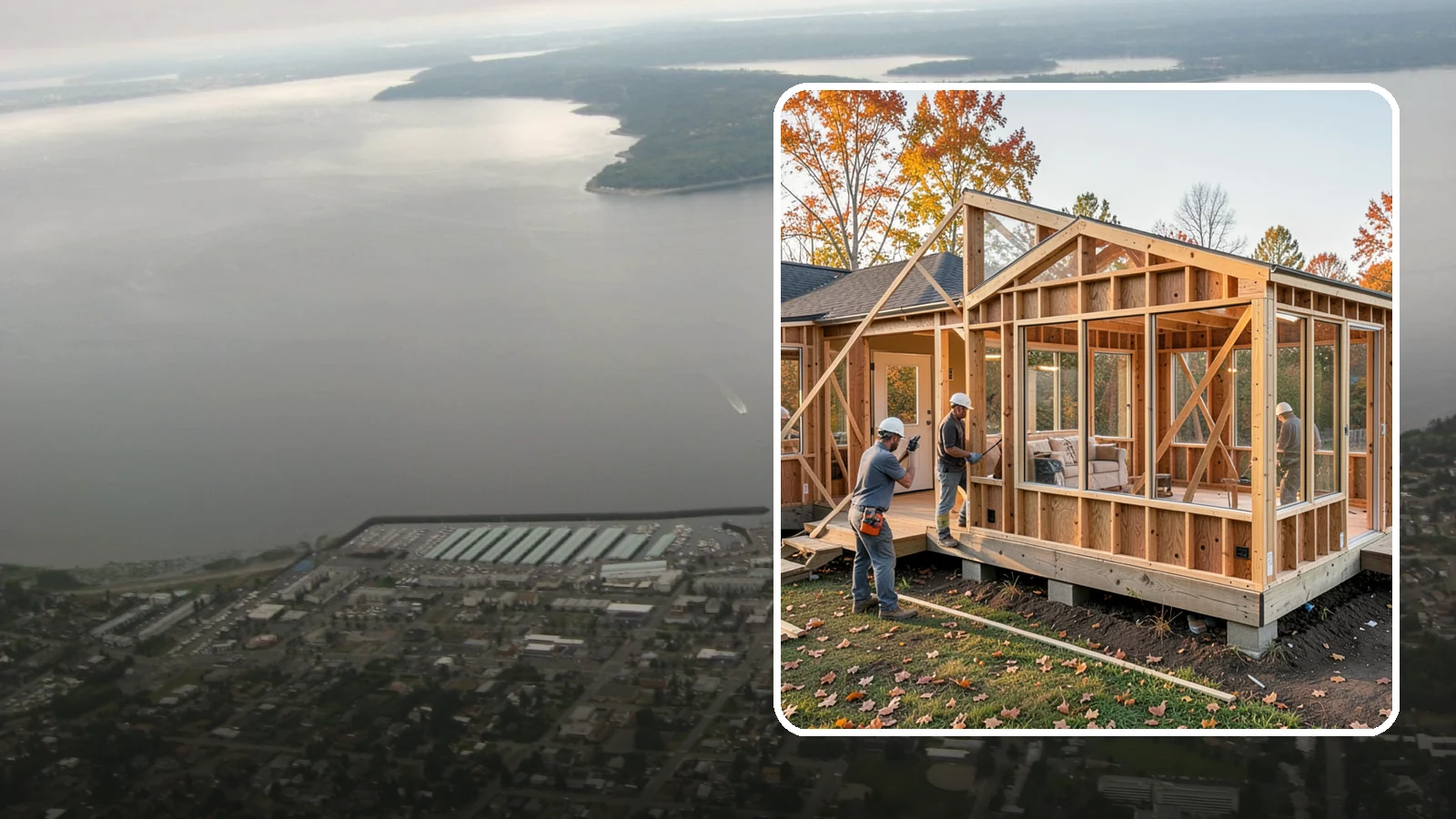 Four-Season Room Construction in Des Moines, King County, WA - A fully insulated, climate-controlled room addition usable comfortably all year.