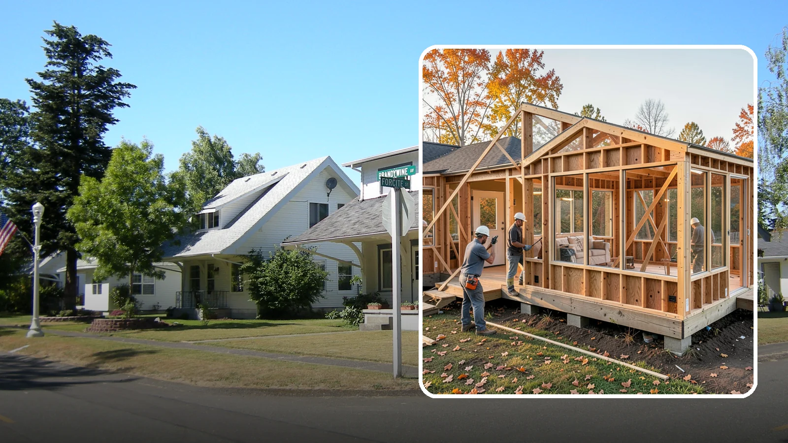 Four-Season Room Construction in DuPont, Pierce County, WA - A fully insulated, climate-controlled room addition usable comfortably all year.