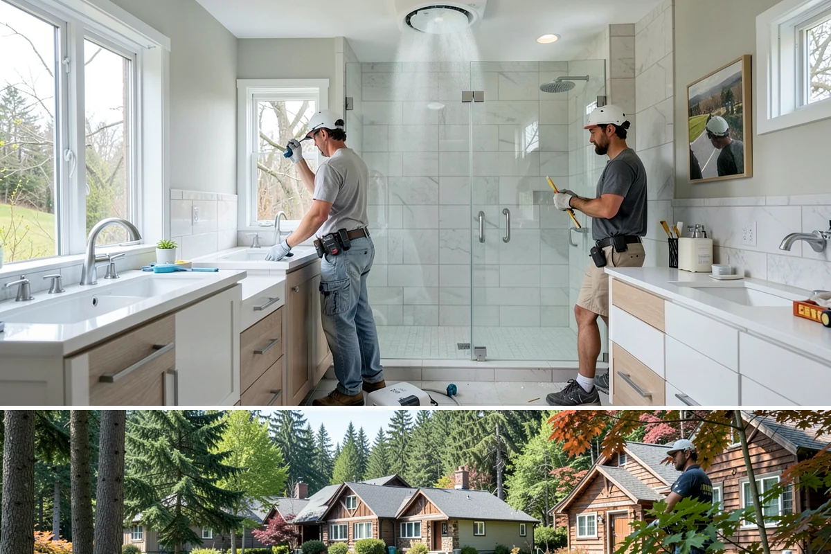 Four-Season Room Construction in Edgewood, Pierce County, WA - We schedule framing and dry-in for the drier season so the insulated envelope is sealed before winter.
