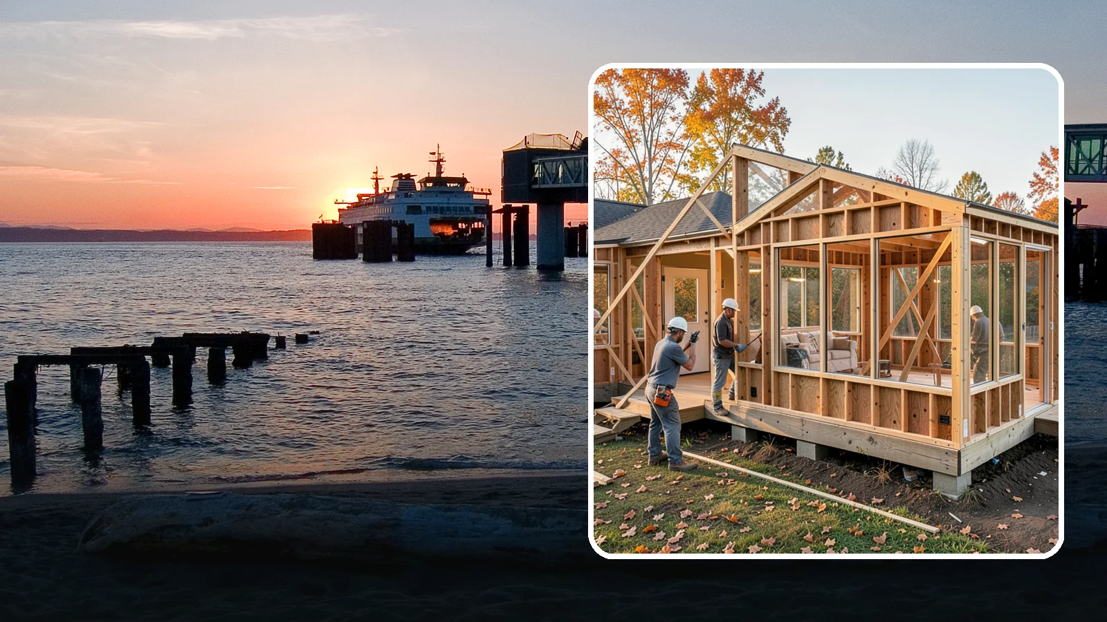 Four-Season Room Construction in Edmonds, Snohomish County, WA - A fully insulated, climate-controlled room addition usable comfortably all year.