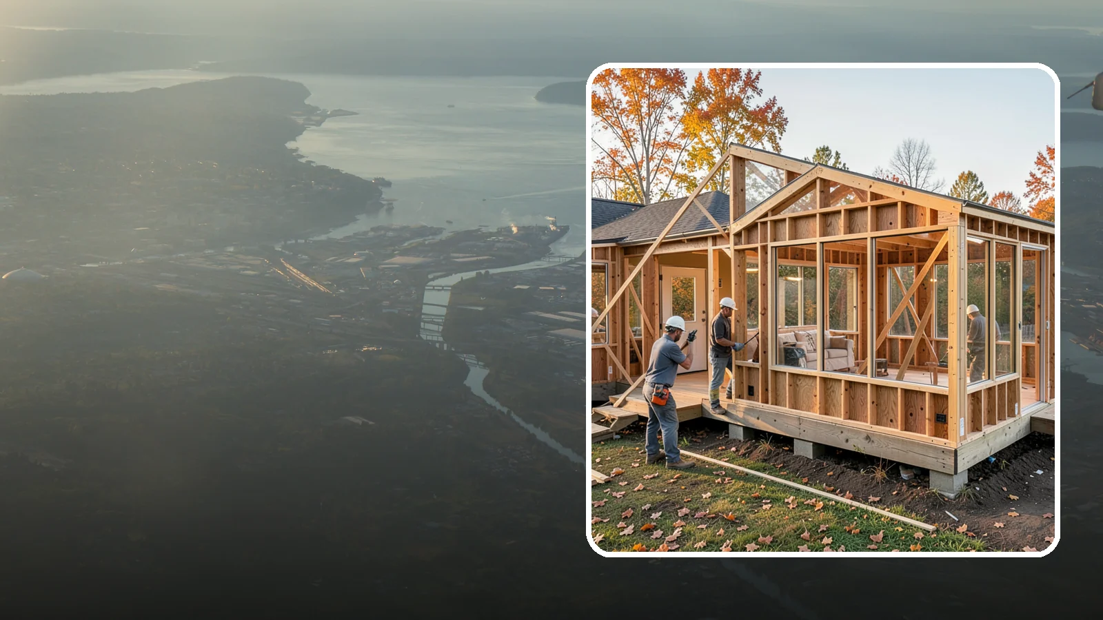 Four-Season Room Construction in Fife, Pierce County, WA - A fully insulated, climate-controlled room addition usable comfortably all year.