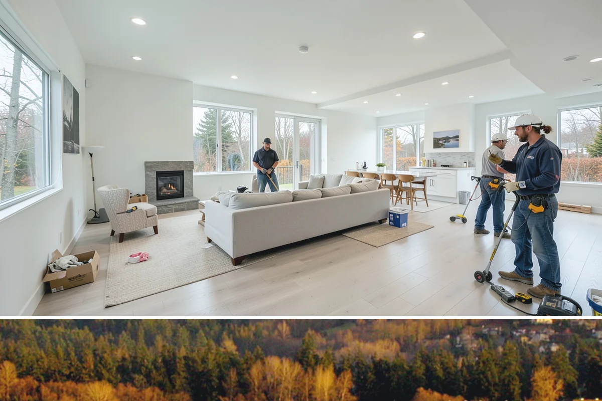Four-Season Room Construction in Kenmore, King County, WA - We schedule framing and dry-in for the drier season so the insulated envelope is sealed before winter.