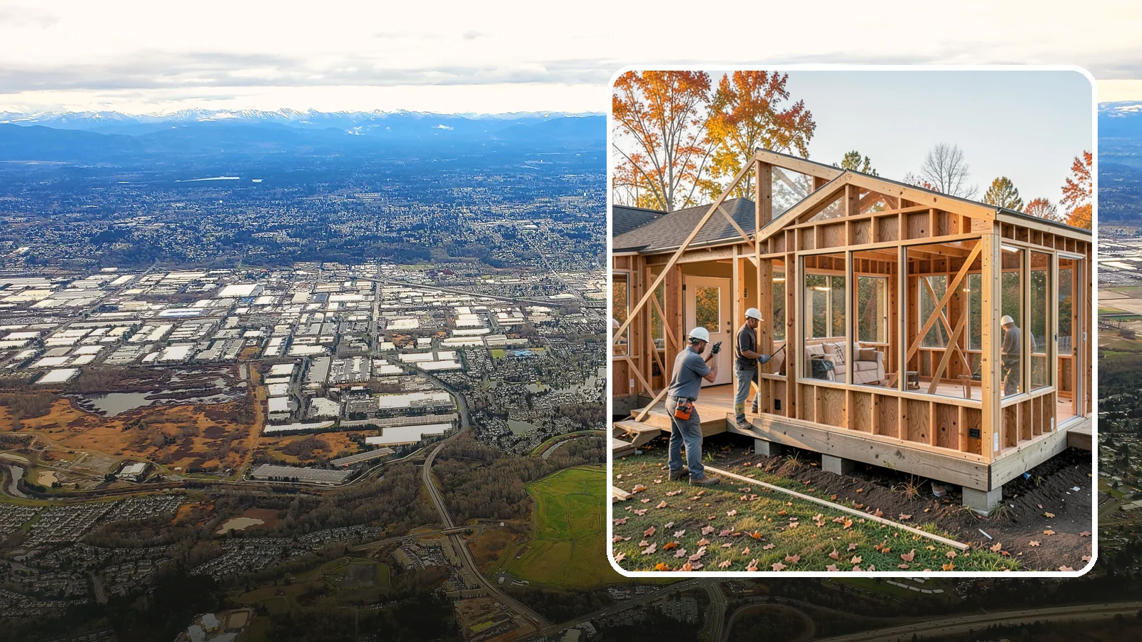Four-Season Room Construction in Kent, King County, WA - A fully insulated, climate-controlled room addition usable comfortably all year.