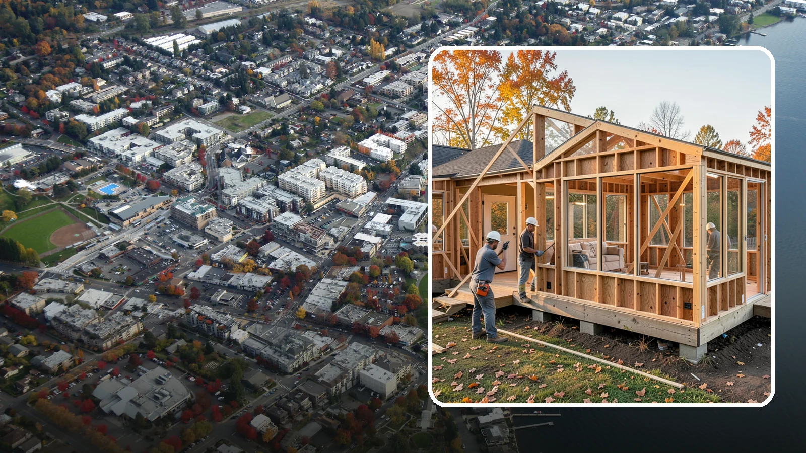Four-Season Room Construction in Kirkland, King County, WA - A fully insulated, climate-controlled room addition usable comfortably all year.