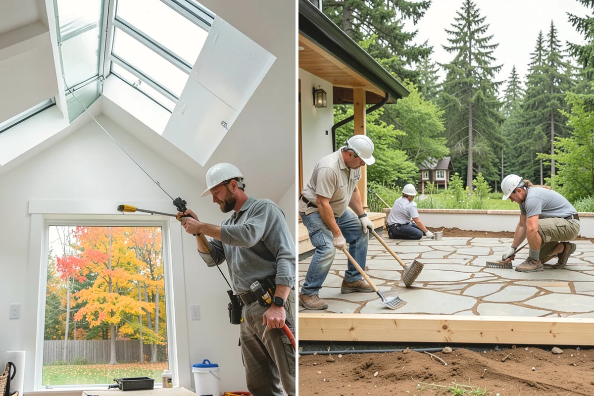 Four-Season Room Construction in Mercer Island, King County, WA - Plan the room, glazing, and HVAC connection