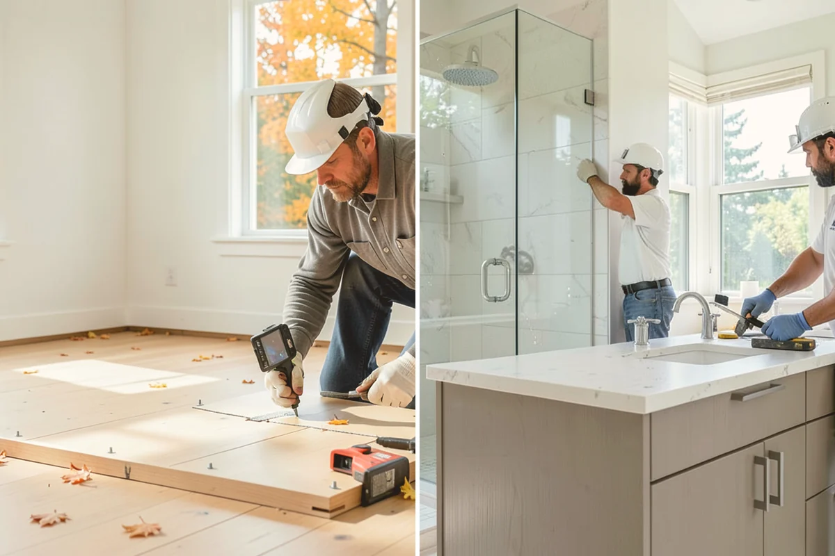 Four-Season Room Construction in Milton, King County, WA - Plan the room, glazing, and HVAC connection