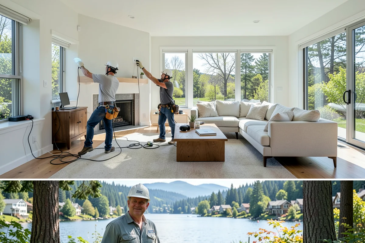 Four-Season Room Construction in Milton, King County, WA - We schedule framing and dry-in for the drier season so the insulated envelope is sealed before winter.