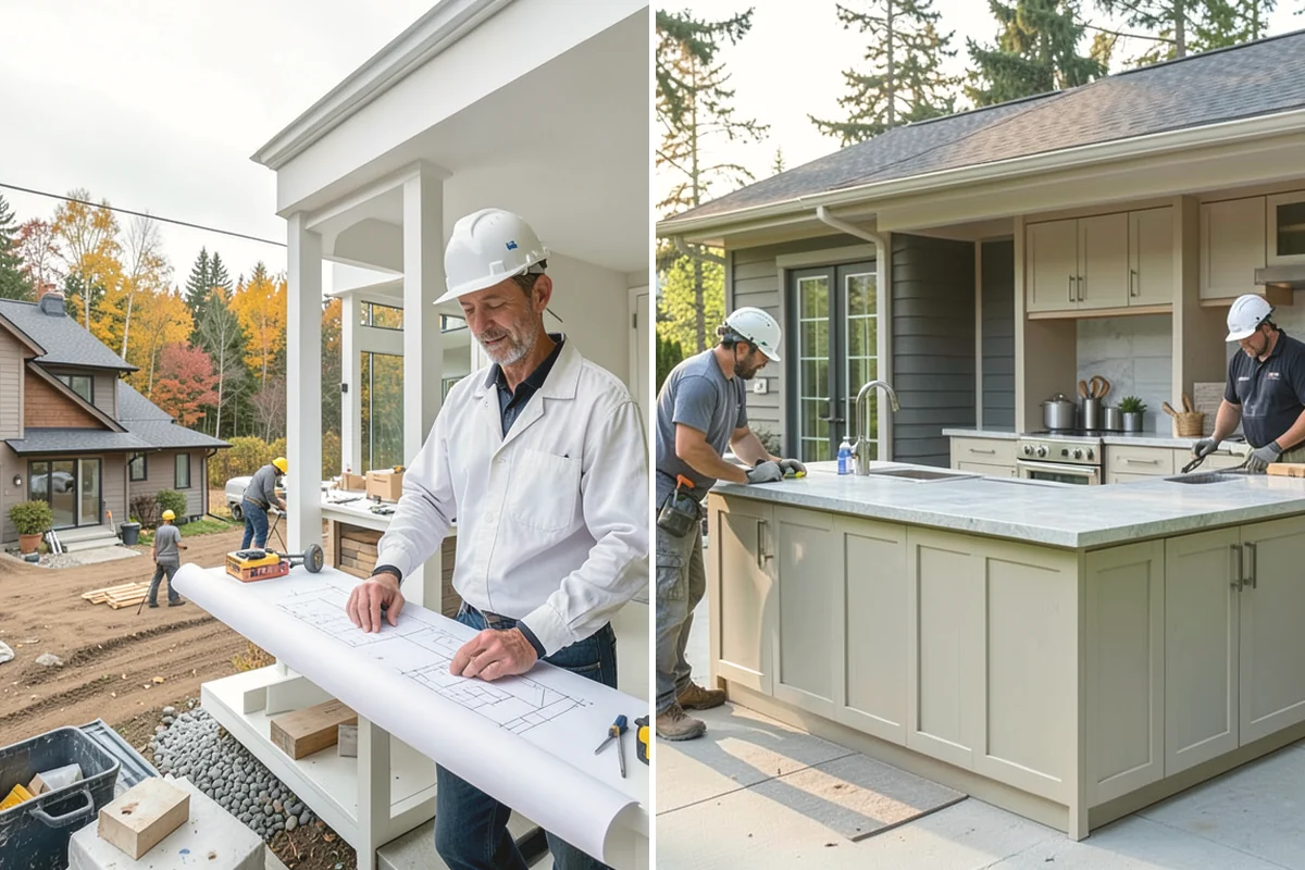 Four-Season Room Construction in Monroe, Snohomish County, WA - Plan the room, glazing, and HVAC connection