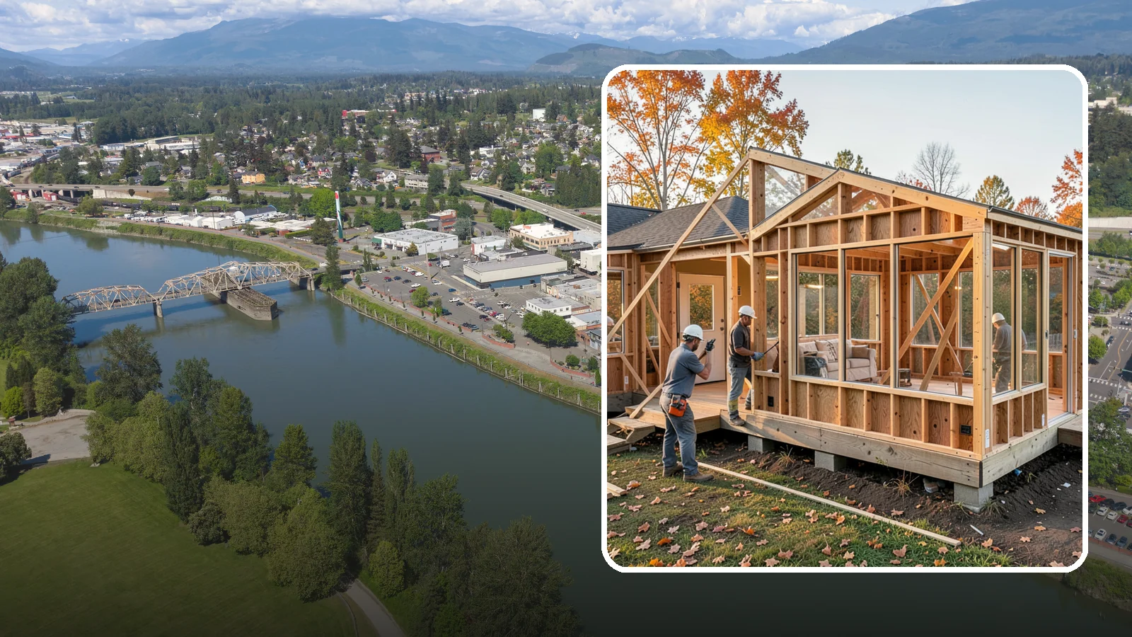 Four-Season Room Construction in Mount Vernon, Skagit County, WA - A fully insulated, climate-controlled room addition usable comfortably all year.