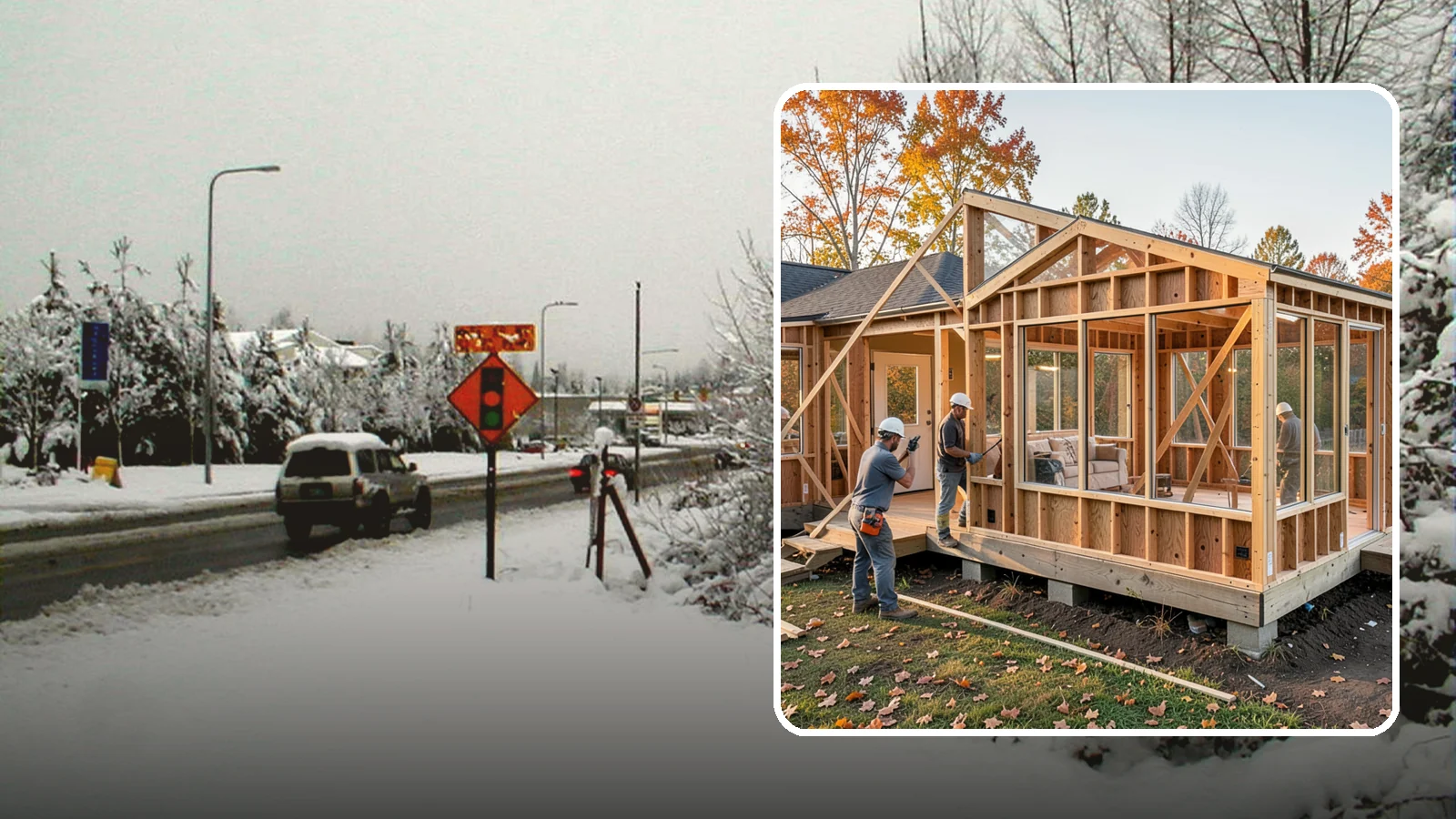 Four-Season Room Construction in Newcastle, King County, WA - A fully insulated, climate-controlled room addition usable comfortably all year.