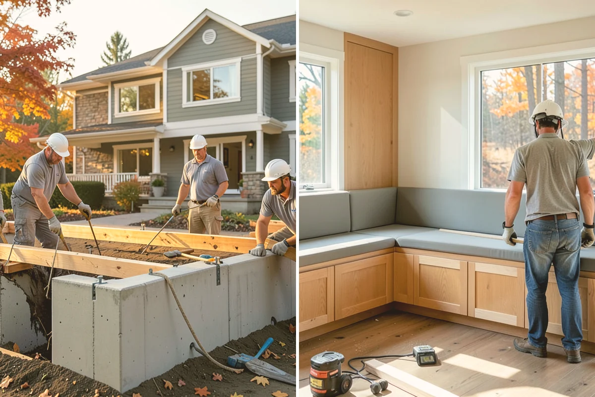 Four-Season Room Construction in Orting, Pierce County, WA - Plan the room, glazing, and HVAC connection