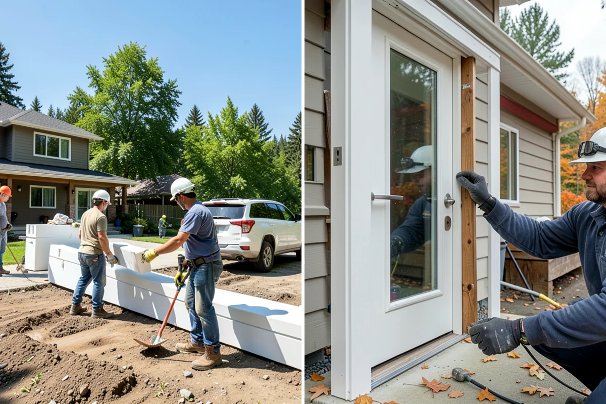 Four-Season Room Construction in Puyallup, Pierce County, WA - Plan the room, glazing, and HVAC connection