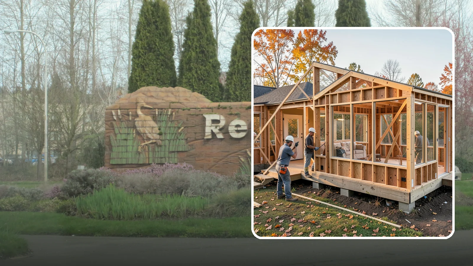 Four-Season Room Construction in Renton, King County, WA - A fully insulated, climate-controlled room addition usable comfortably all year.