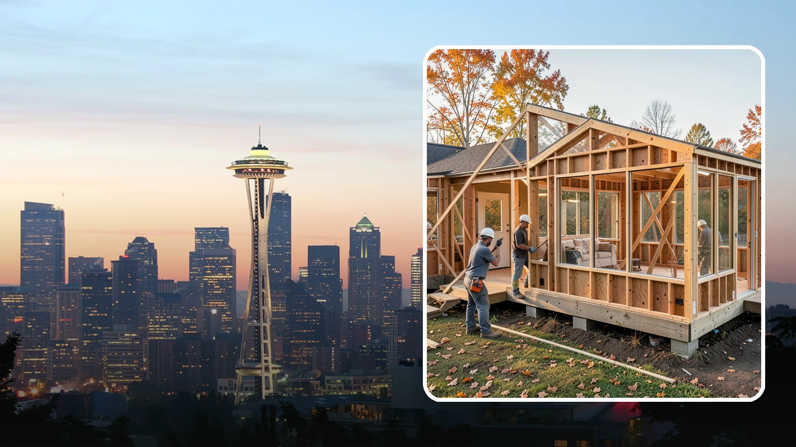 Four-Season Room Construction in Seattle, King County, WA - A fully insulated, climate-controlled room addition usable comfortably all year.