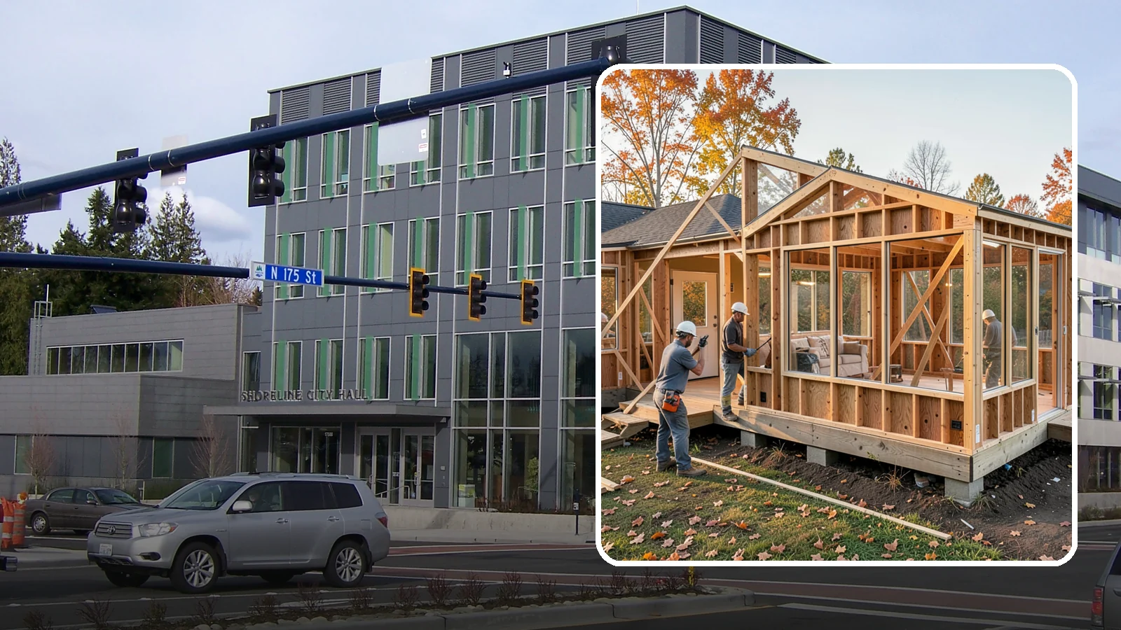 Four-Season Room Construction in Shoreline, King County, WA - A fully insulated, climate-controlled room addition usable comfortably all year.