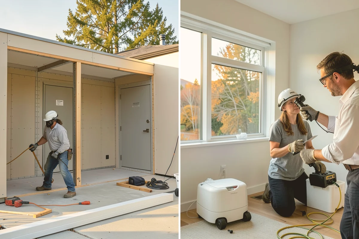 Freestanding Tub Installation in Brier, Snohomish County, WA - Confirm floor support and plumbing route