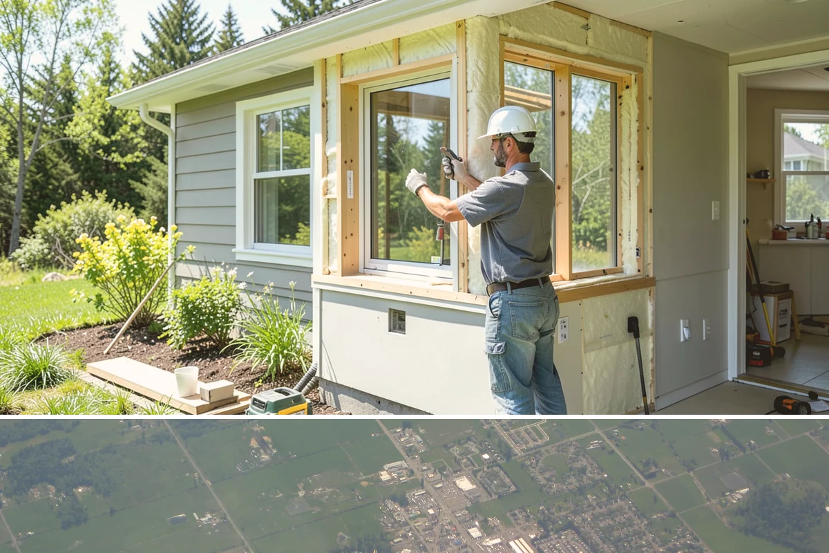 Freestanding Tub Installation in Enumclaw, King County, WA - A freestanding soaking tub is especially inviting in winter, making the colder months a fitting time to install one.