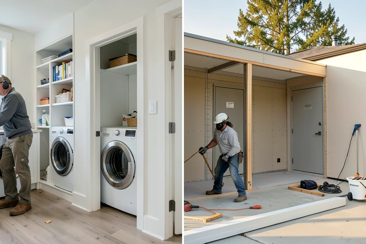Freestanding Tub Installation in Federal Way, King County, WA - Confirm floor support and plumbing route