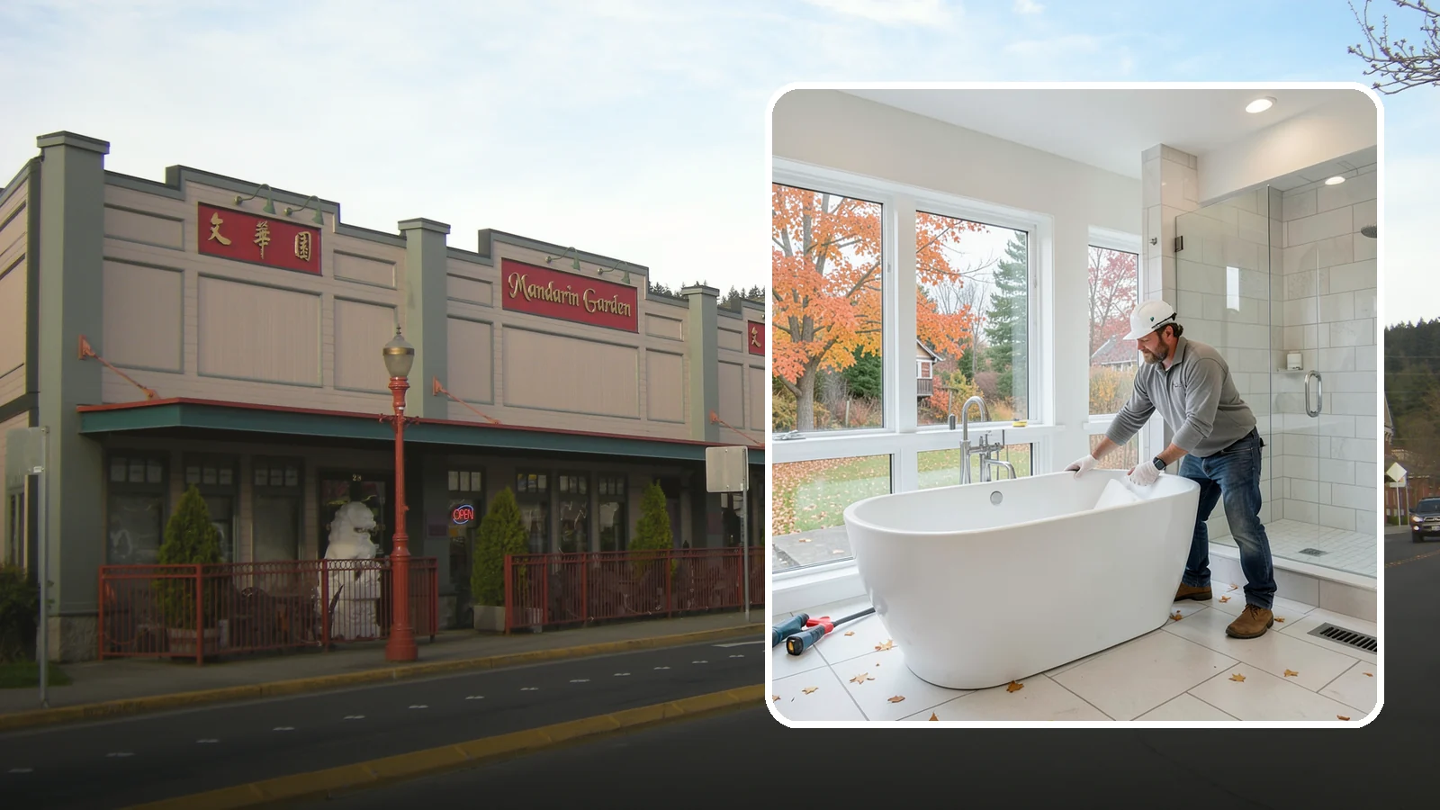 Freestanding Tub Installation in Issaquah, King County, WA - A freestanding tub installation places a striking standalone soaking tub as your bathroom's centerpiece.