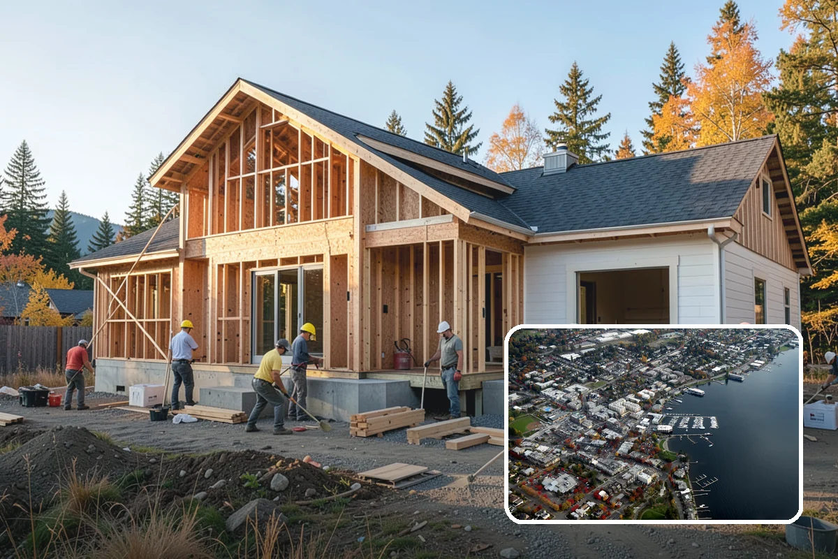 Freestanding Tub Installation in Kirkland, King County, WA - Serves as a dramatic focal point