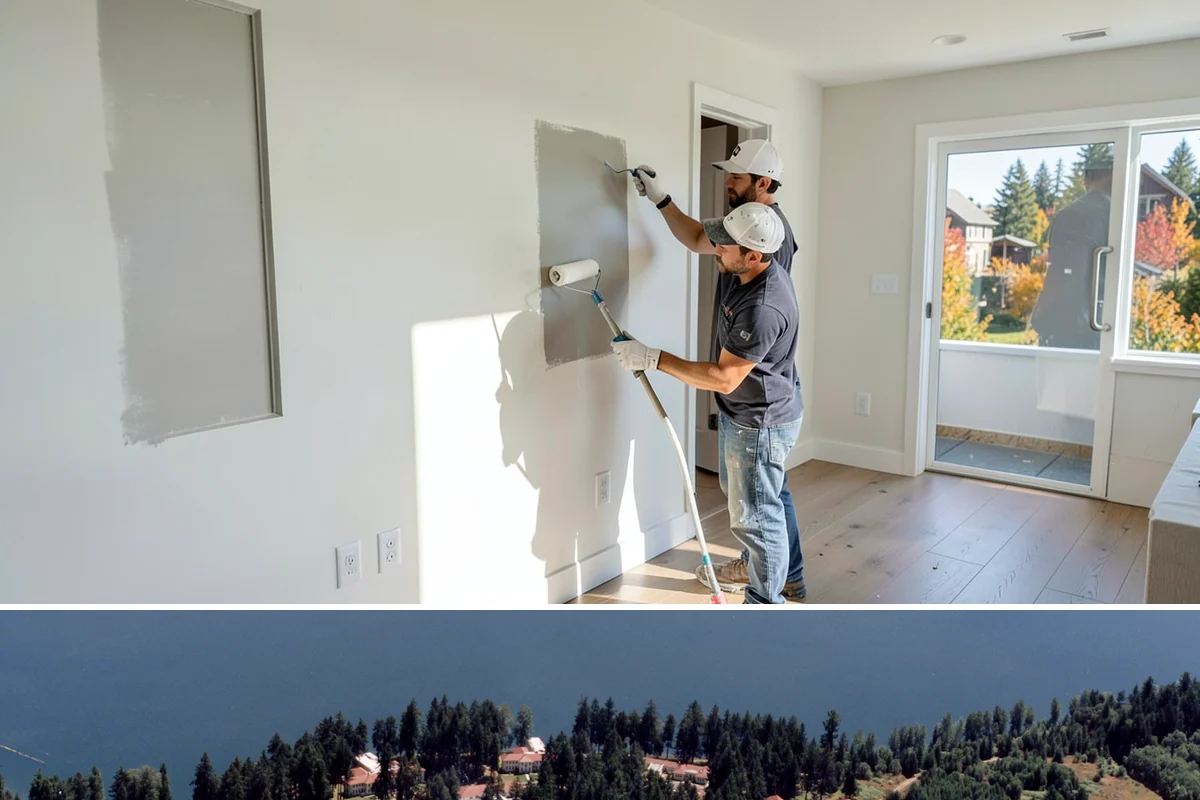 Freestanding Tub Installation in Lakewood, Pierce County, WA - A freestanding soaking tub is especially inviting in winter, making the colder months a fitting time to install one.