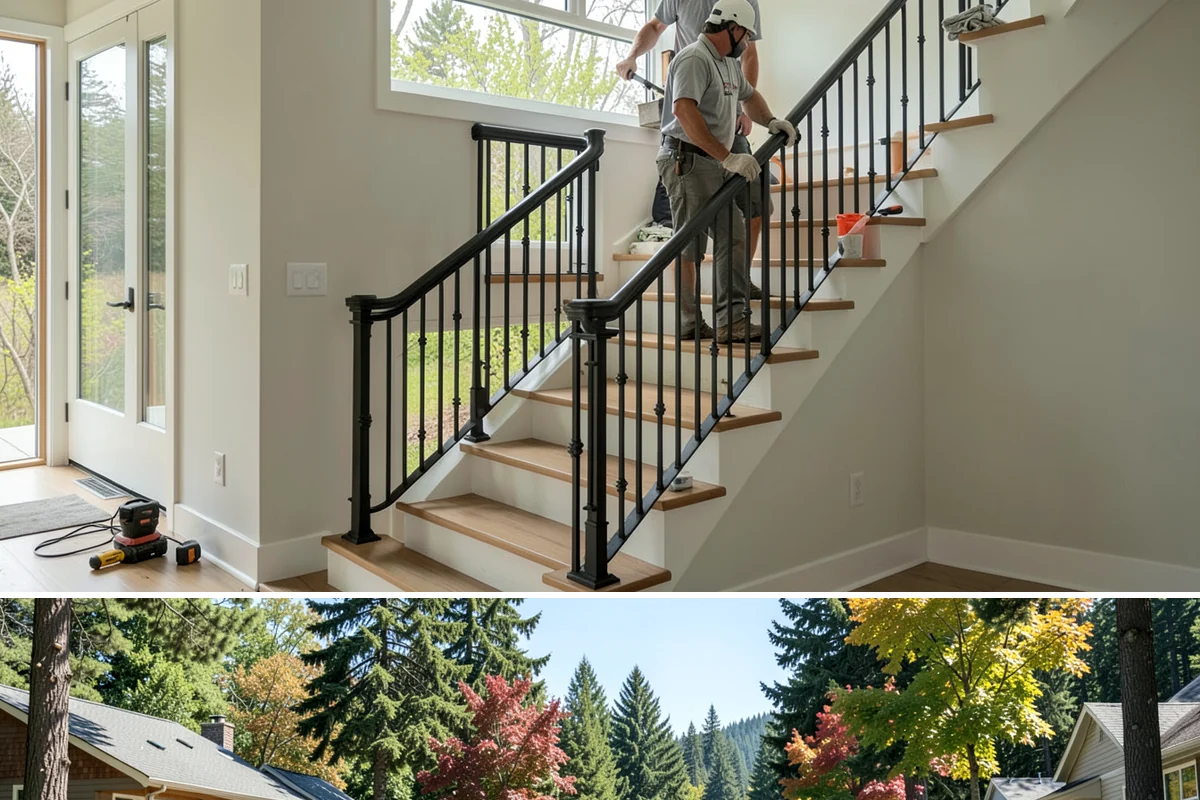 Freestanding Tub Installation in Orting, Pierce County, WA - A freestanding soaking tub is especially inviting in winter, making the colder months a fitting time to install one.